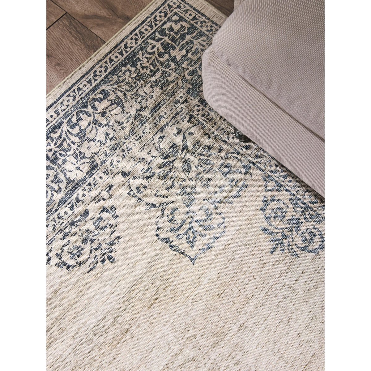 Tapis lavable LAURY gris, BENUTA 