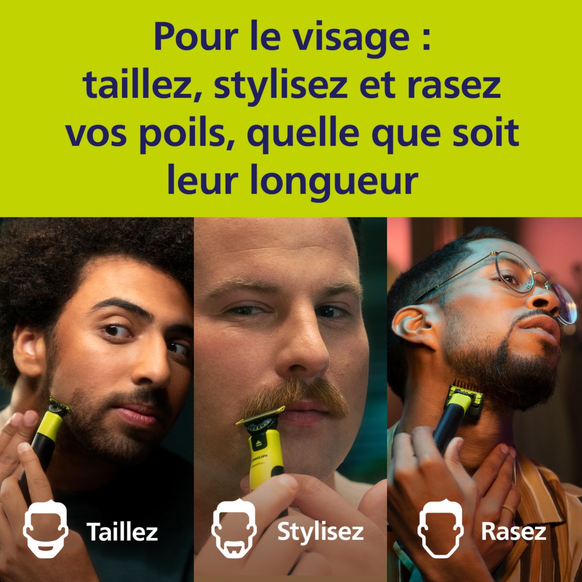 Lame one blade Pour Tondeuse OneBlade 360 x2 QP420/50 couleur unique, PHILIPS