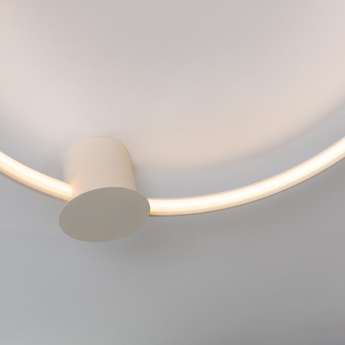 Plafonnier Aluminium Beige LED 1 Rio beige, EDEN