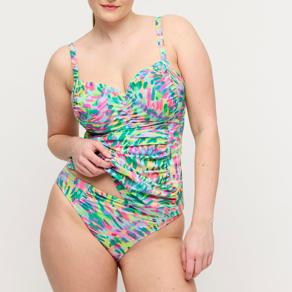 Tankini emboîtant DOUALA multicolor - impressionist summer, PRIMADONNA