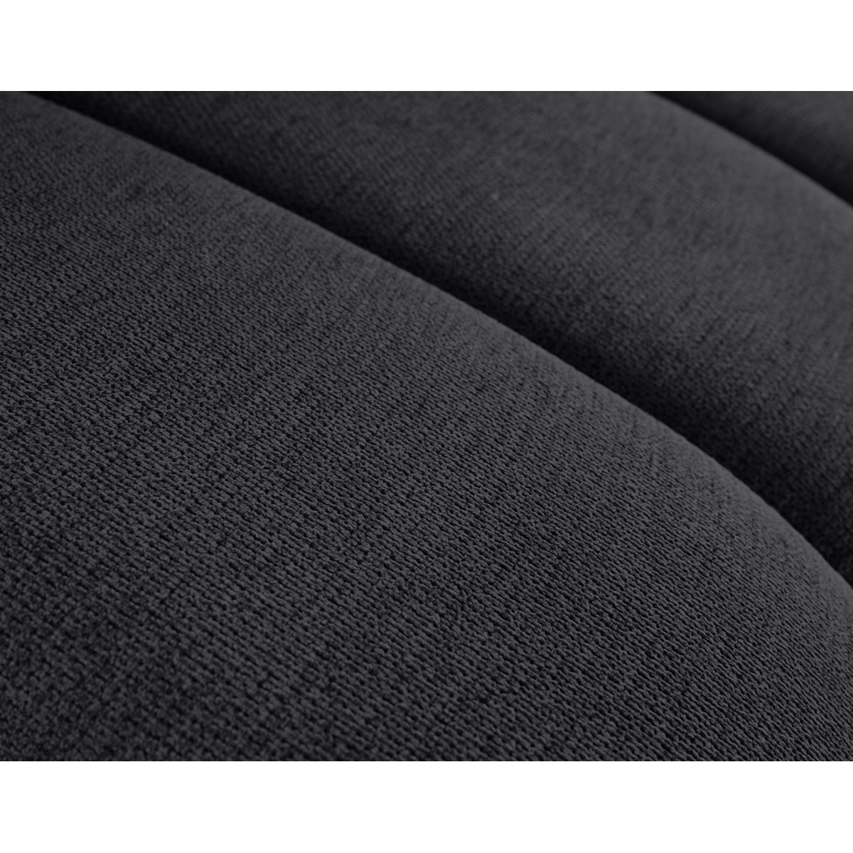 Module d'assise droit - DEBBIE noir, BEST MOBILIER