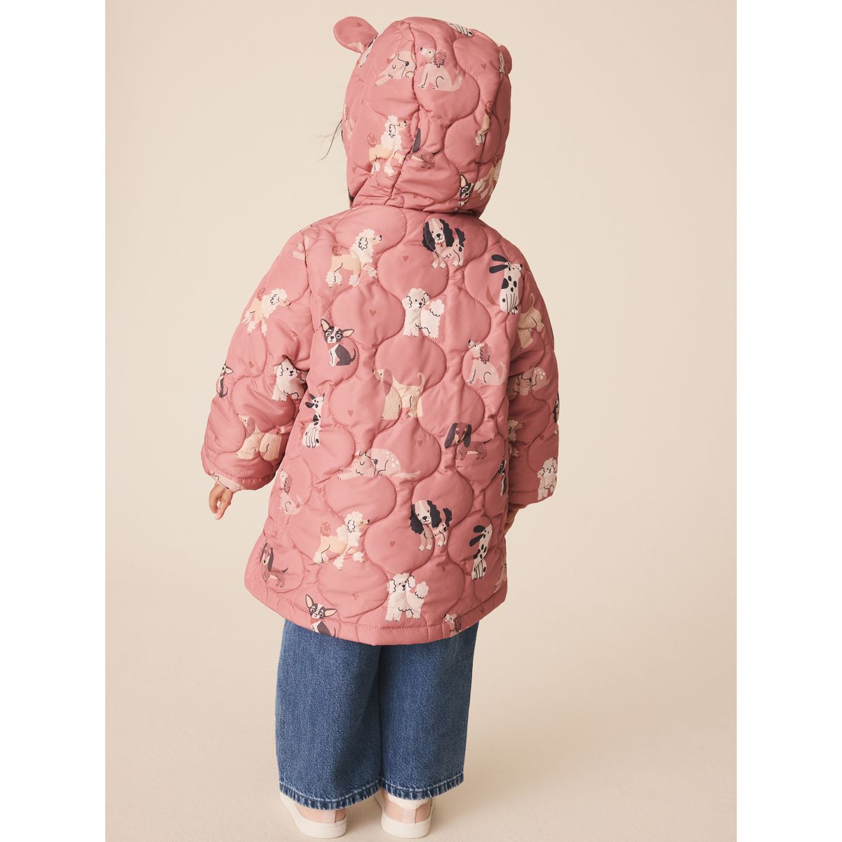 Duffle-coat déperlant à motif personnage rust dog, NEXT