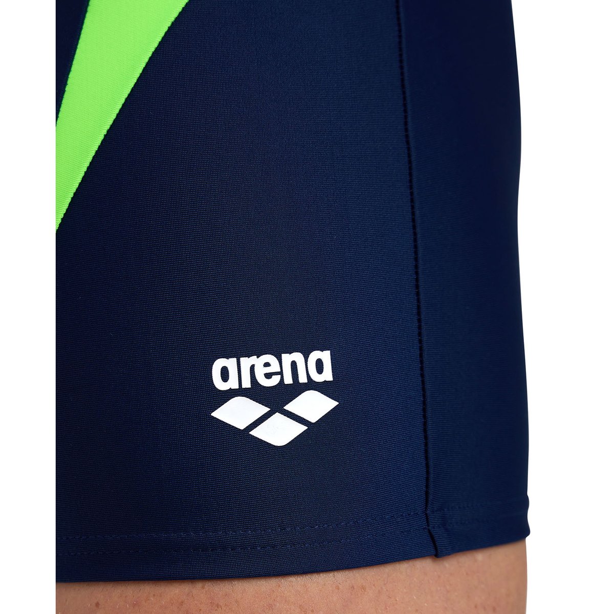 Short de bain Feel Panel navy-soft green-white, ARENA