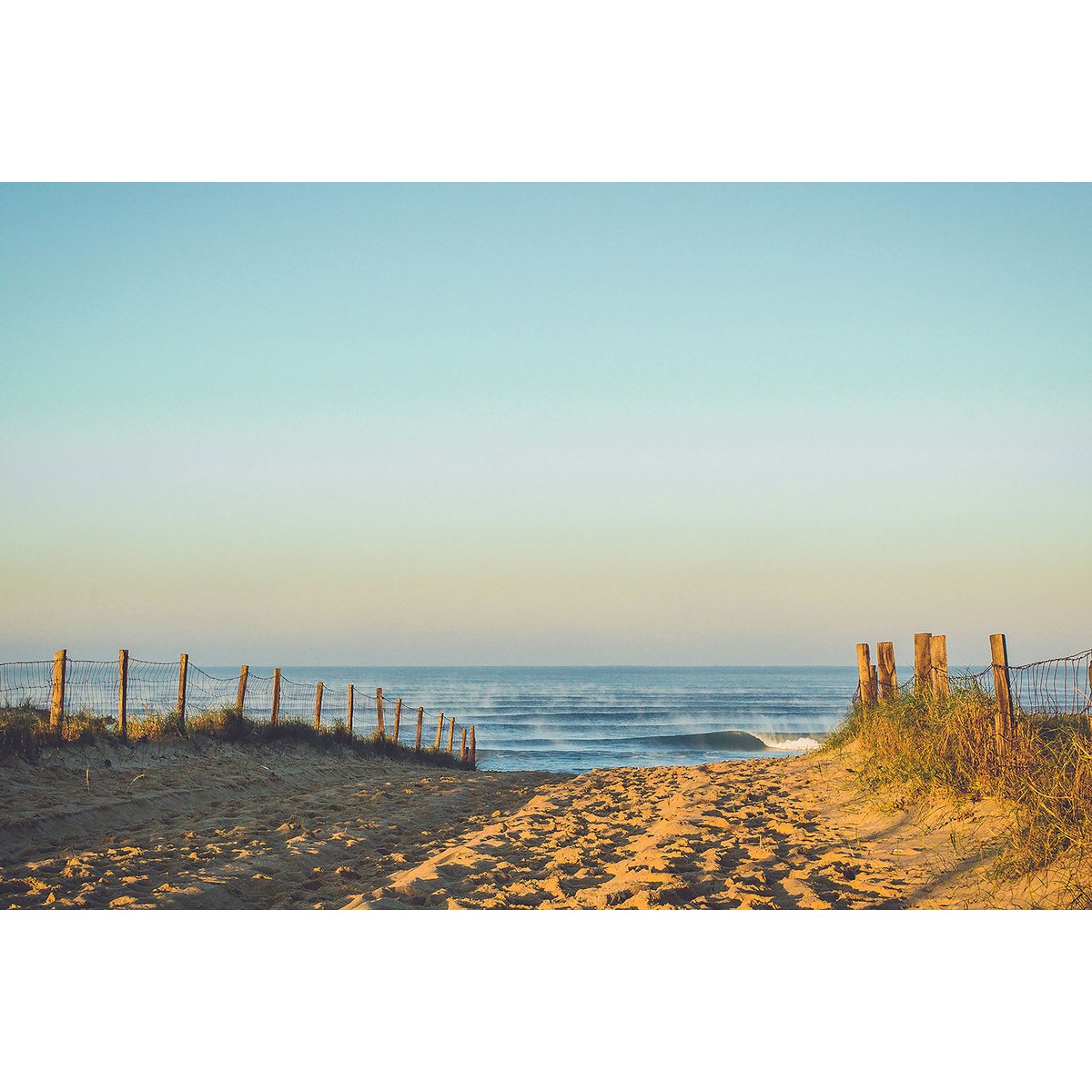 Tableau deco plage hossegor tableau alu dibond, HEXOA