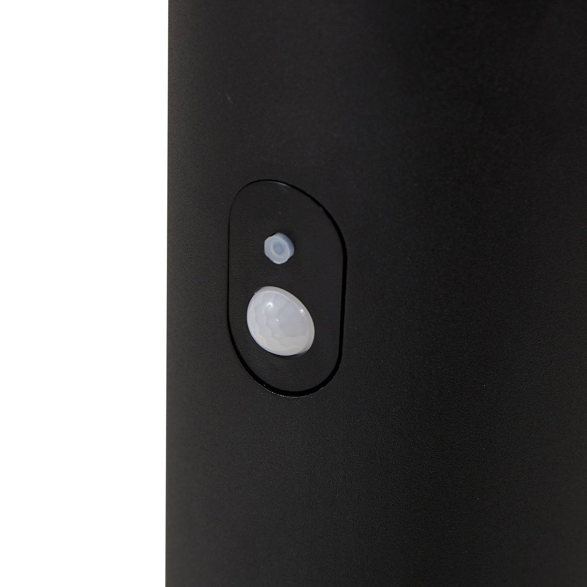 Lampe solaire en aluminium moderneLED noir sable, LUCANDE