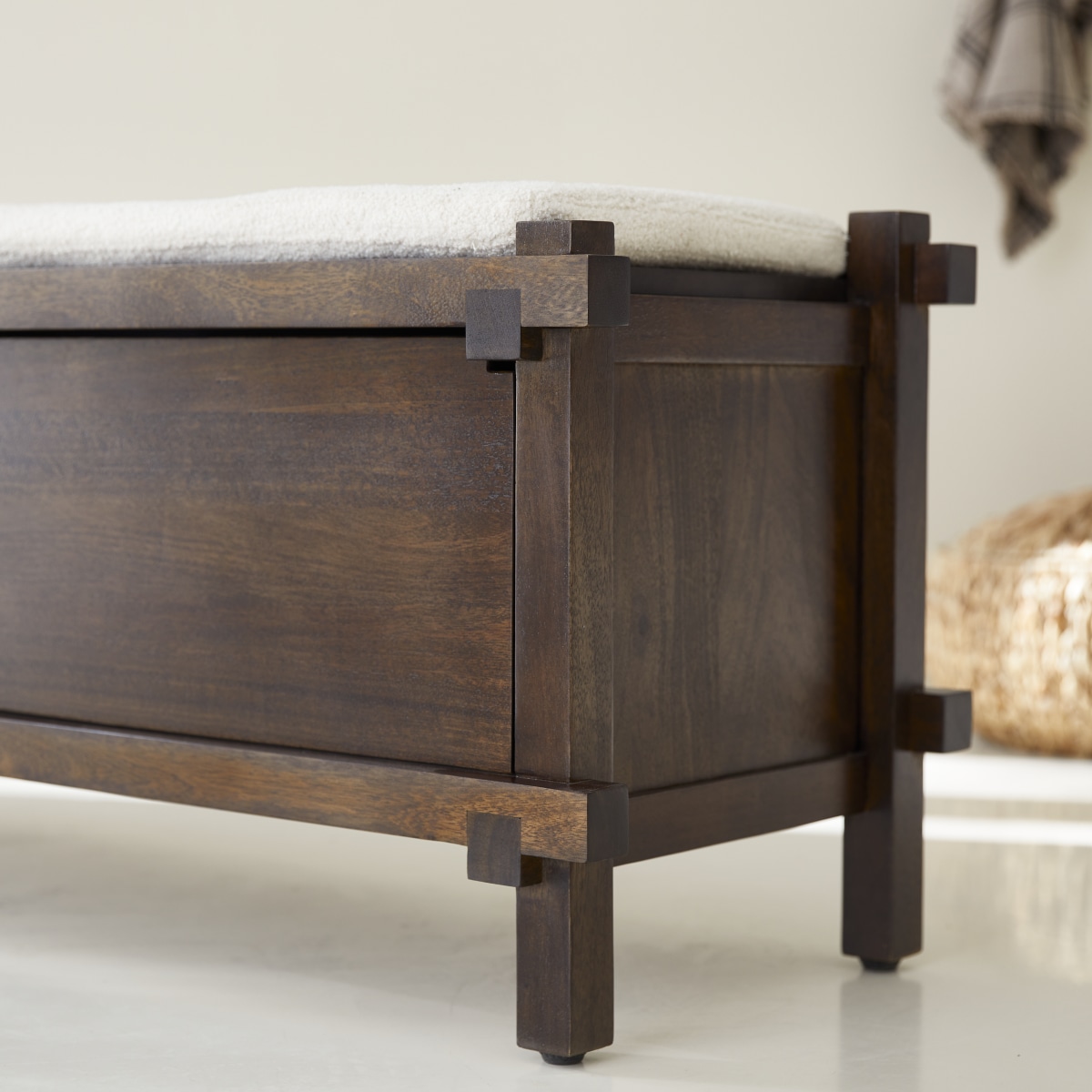 Banc en Manguier massif, ARKO marron, TIKAMOON