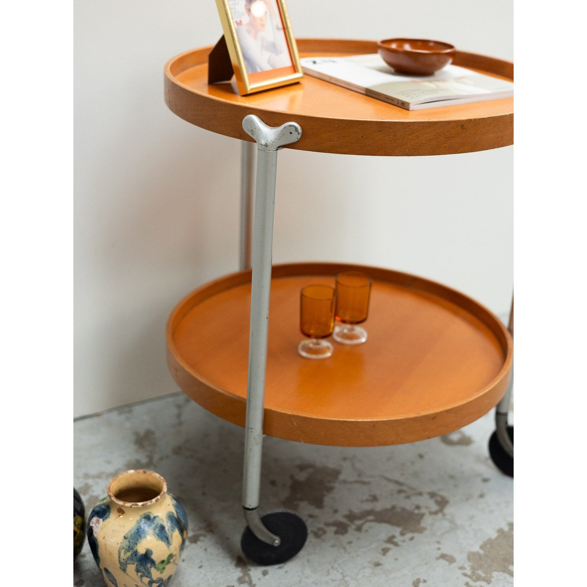 Desserte Ligne Roset Anouk N°422 - Bon état orange, DEBONGOUT