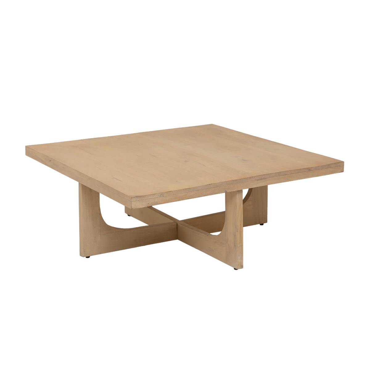 Table basse en bois de manguier ATLAS bois clair, MADE IN MEUBLES 