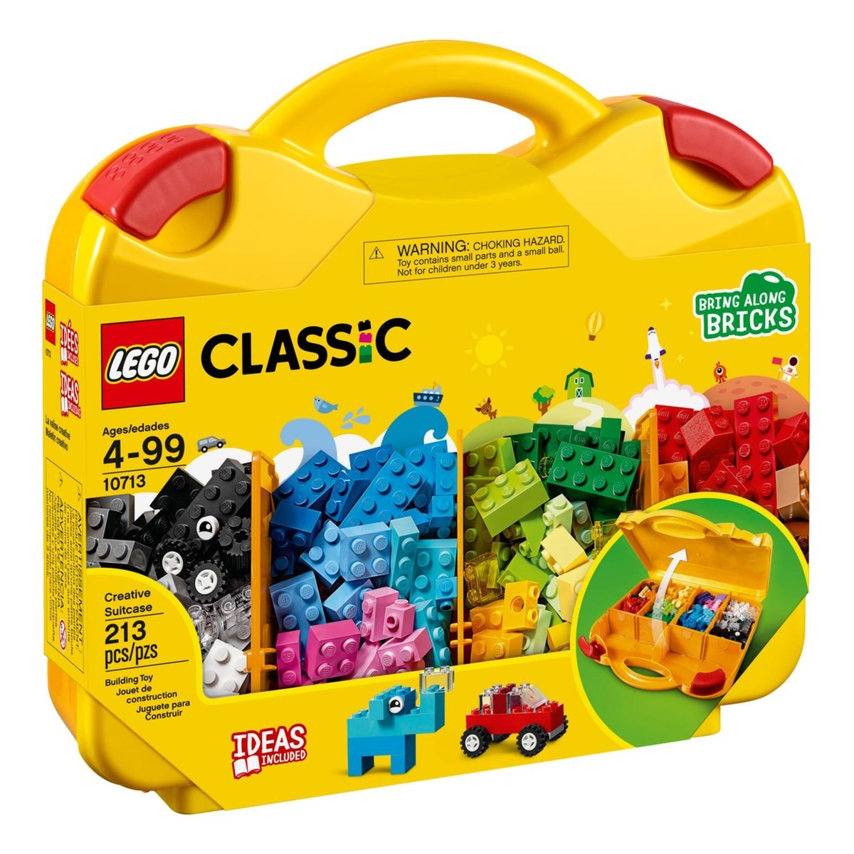 ClassicLa valisette de construction multicolore, LEGO