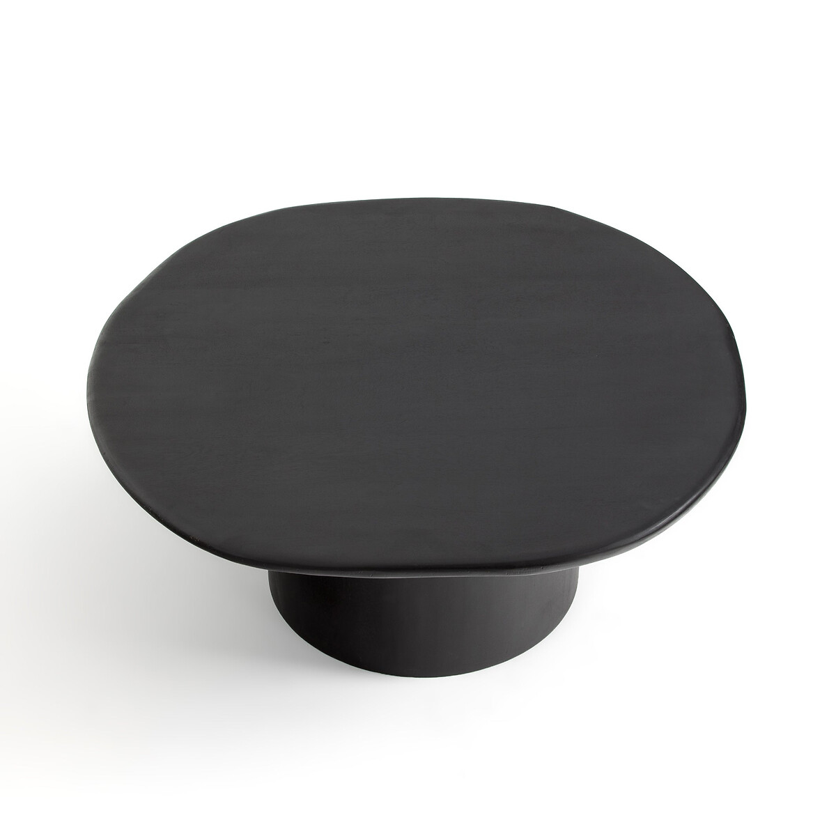 Oreus Coffee Table in Solid Acacia, Height 38.5cm black, AM.PM