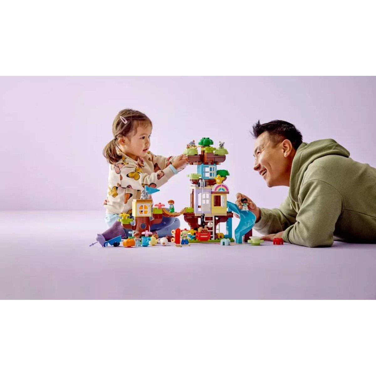 LEGO DUPLO - Cabane dans l'arbre 3-en-1 - 10993 pour les petits aventuriers multicolore, LEGO