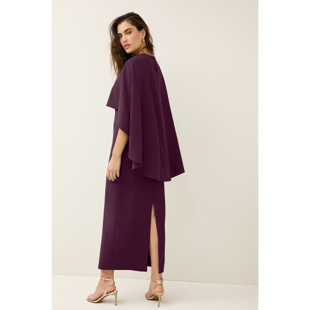 Robe rouge bordeaux, NEXT