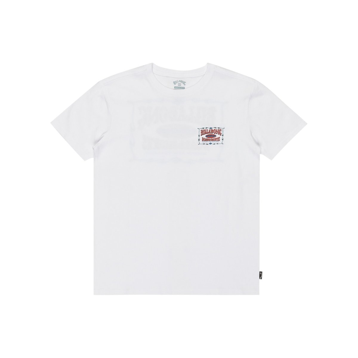 T shirt manches courtes DOUBLE SPREAD blanc white, BILLABONG