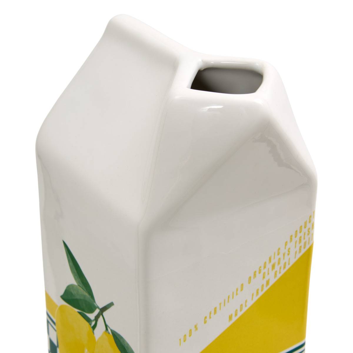 Vase en dolomite FRA citron, ATMOSPHERA