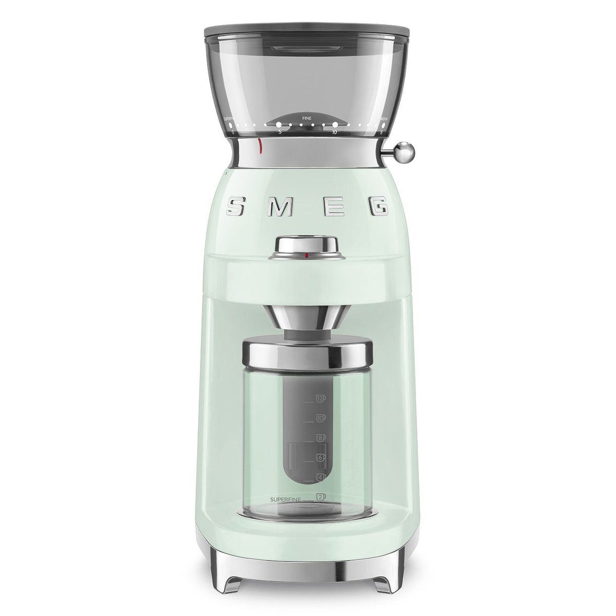 Broyeur à cafe CGF03 vert d'eau brillant, SMEG