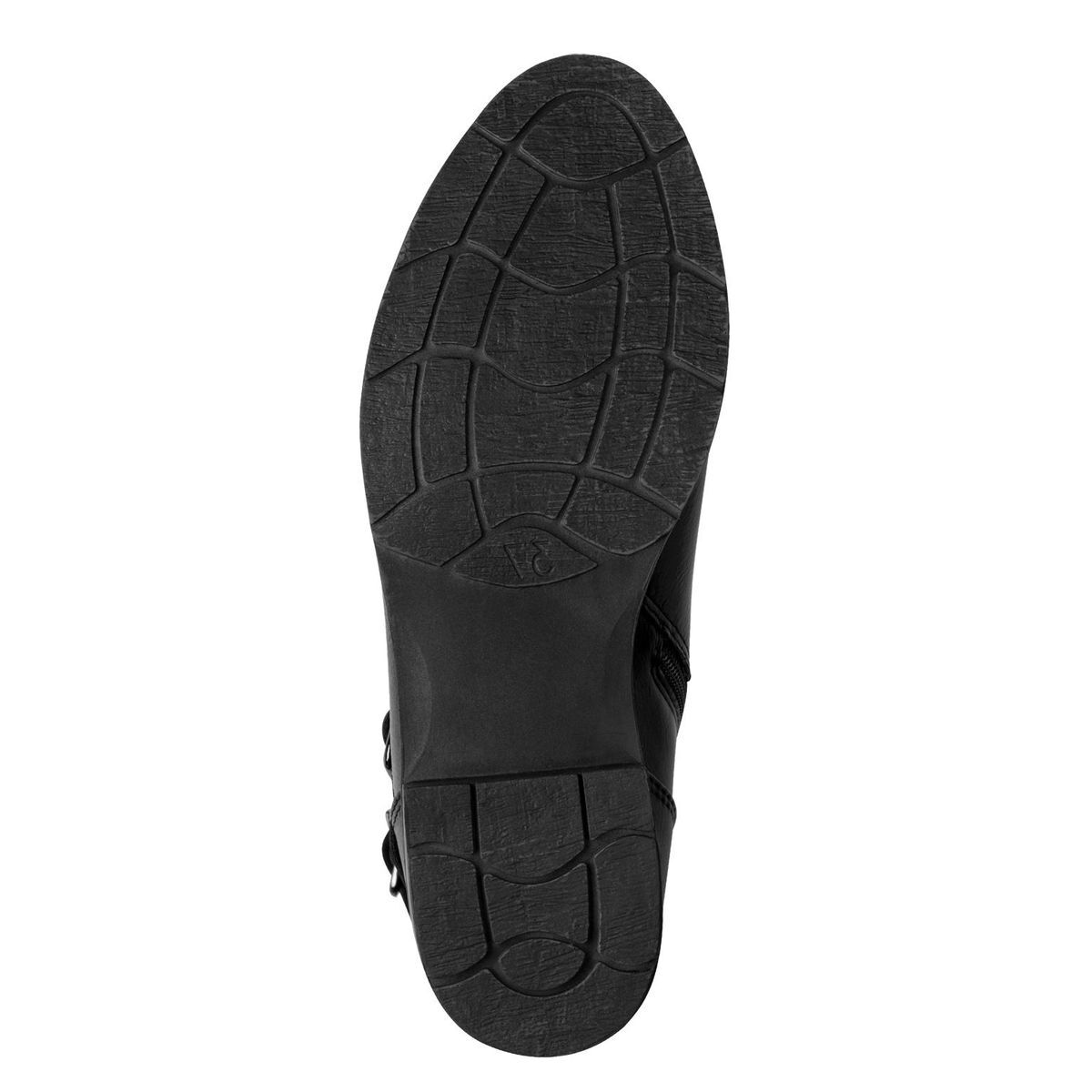Bottine talon bloc noir, MARCO TOZZI