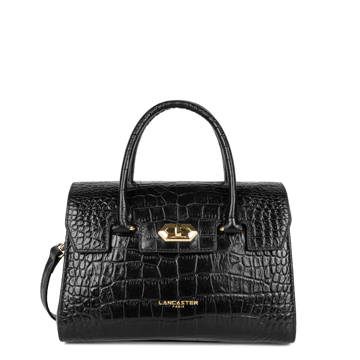 Petit sac à main EXO noir, LANCASTER