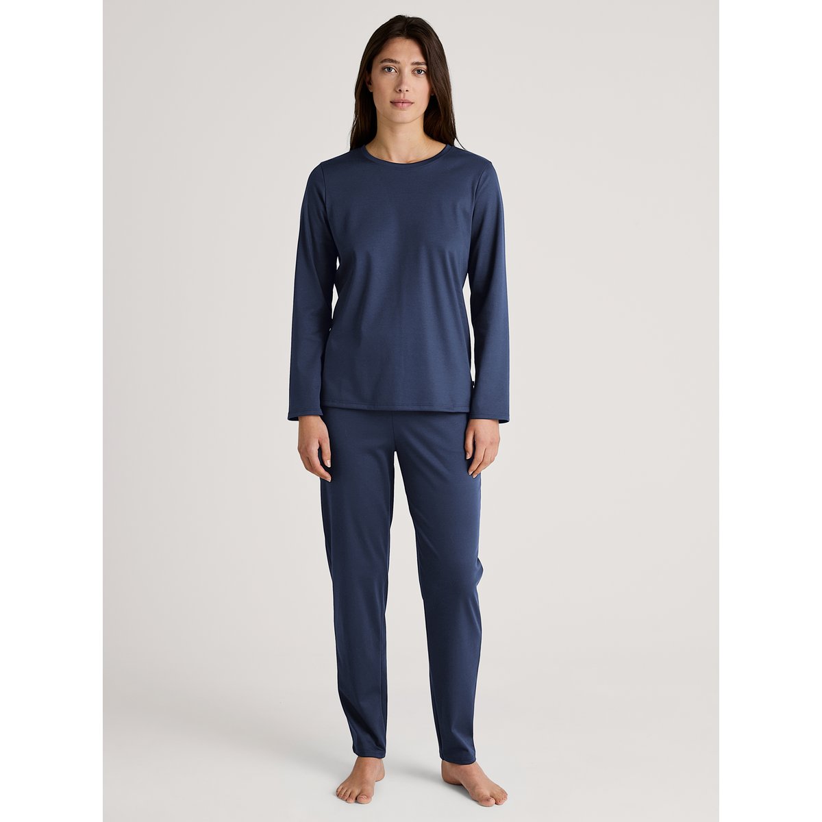 T-shirt à manches longues manches longues Coton FAVOURITES SLEEP peacoat blue, CALIDA