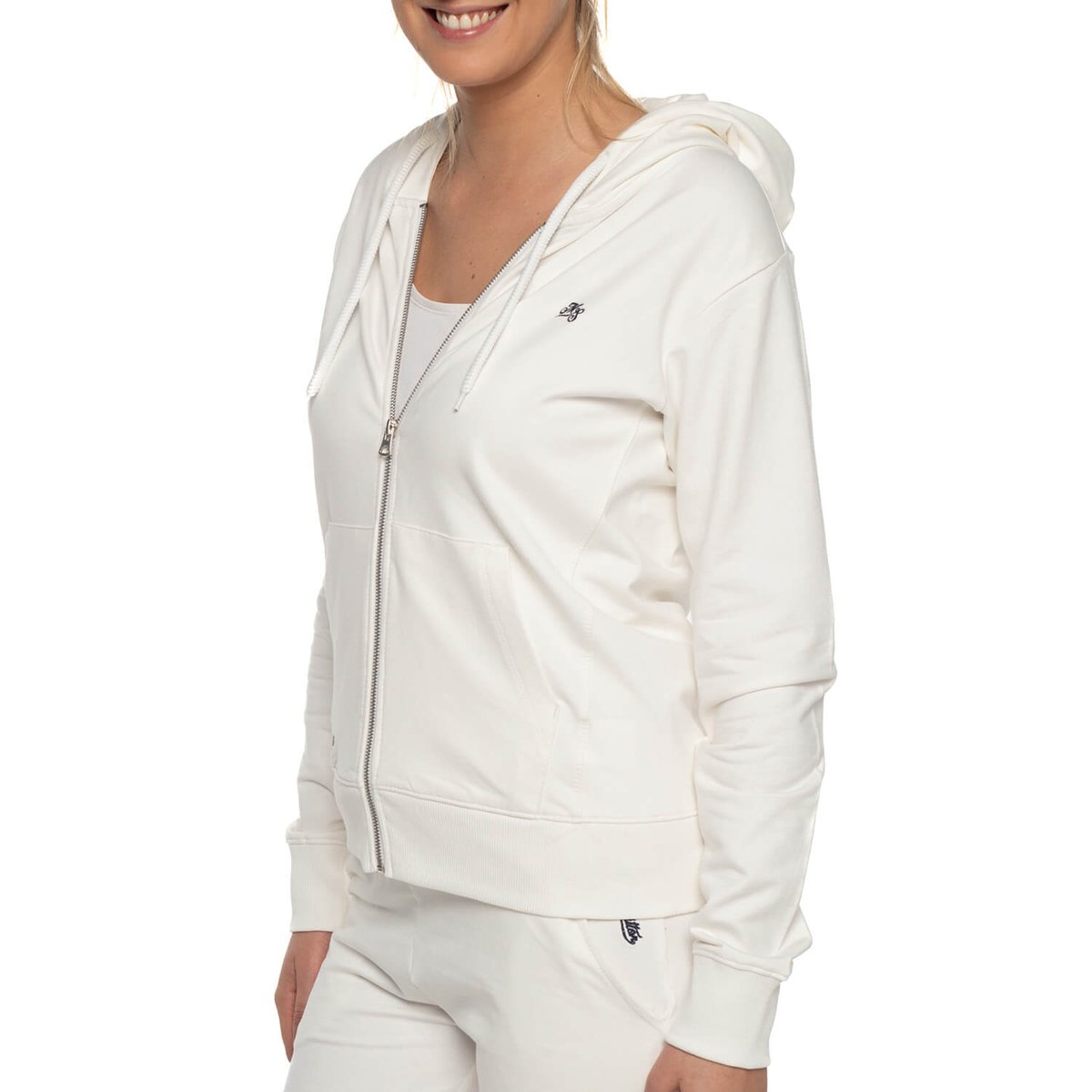 Gilet zippé MISS ecru, SHILTON