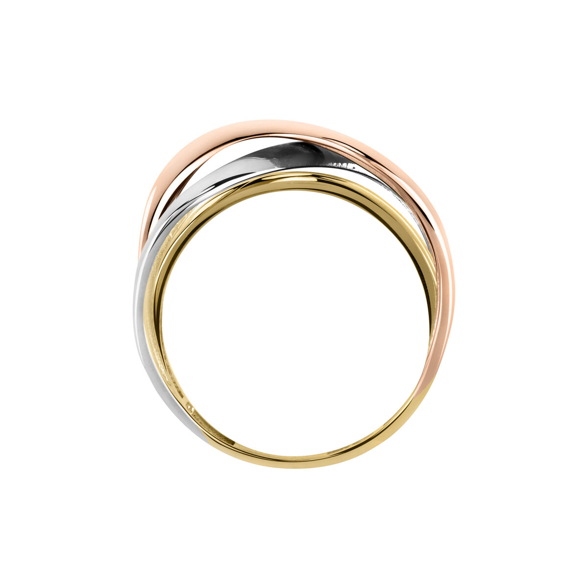 Bague en or blanc 750 CLASSIC argent, BLUESPIRIT