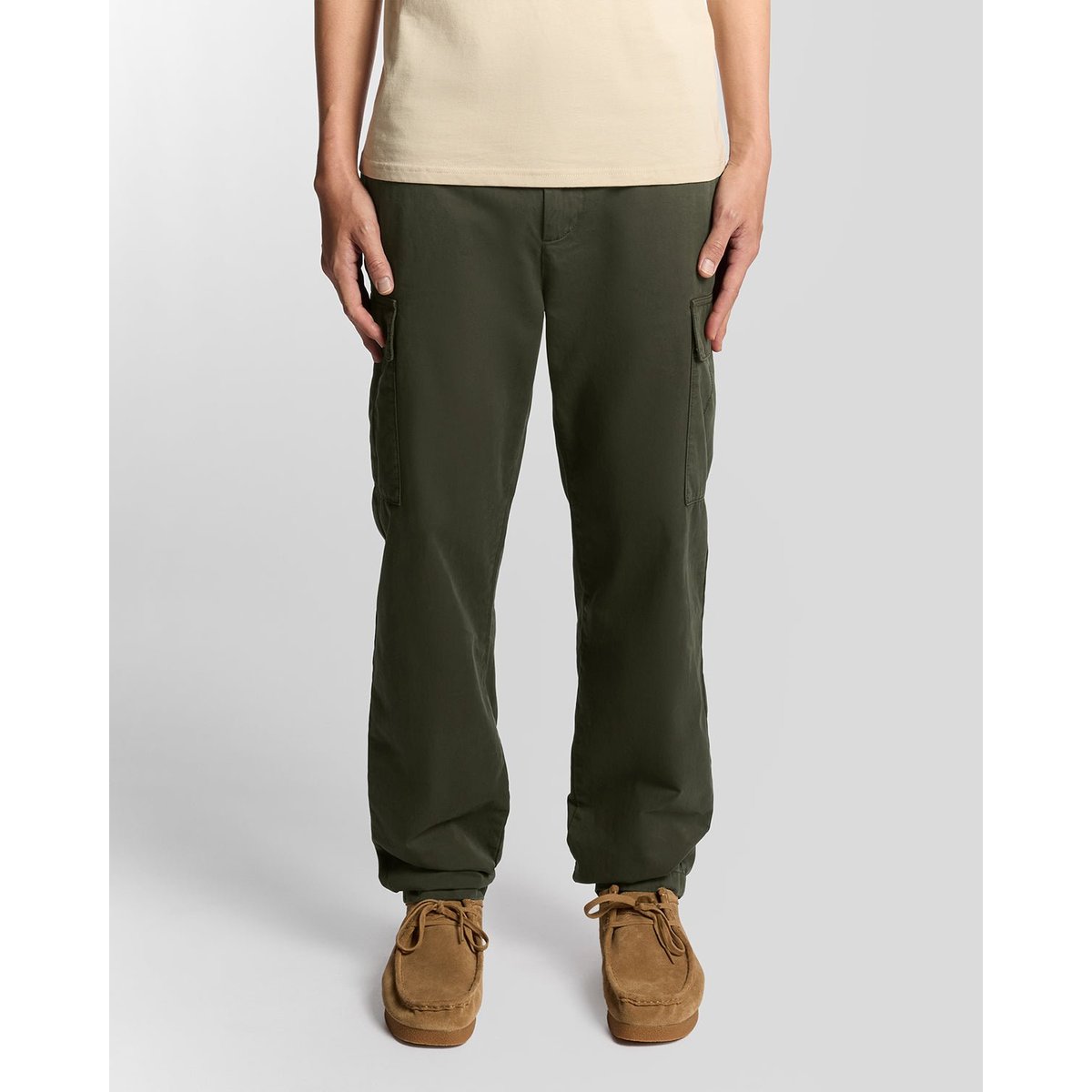 Pantalon poche cargo vert olive, LYLE & SCOTT