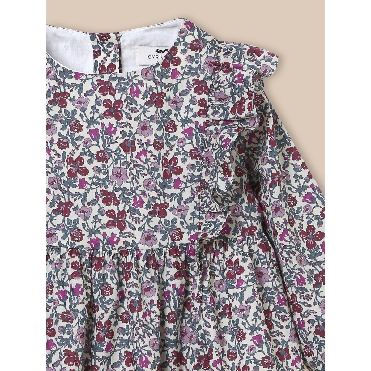 Robe en tissu Liberty Meadow liberty meadow violet, CYRILLUS