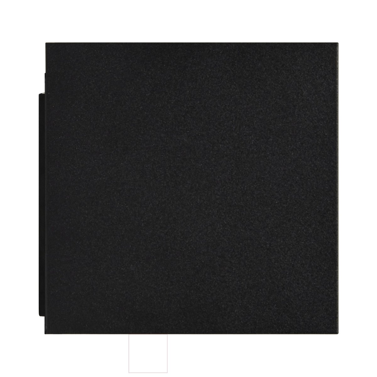 Applique murale extérieure bidirectionnelle en aluminium, MILDA carré noir, NORDLUX
