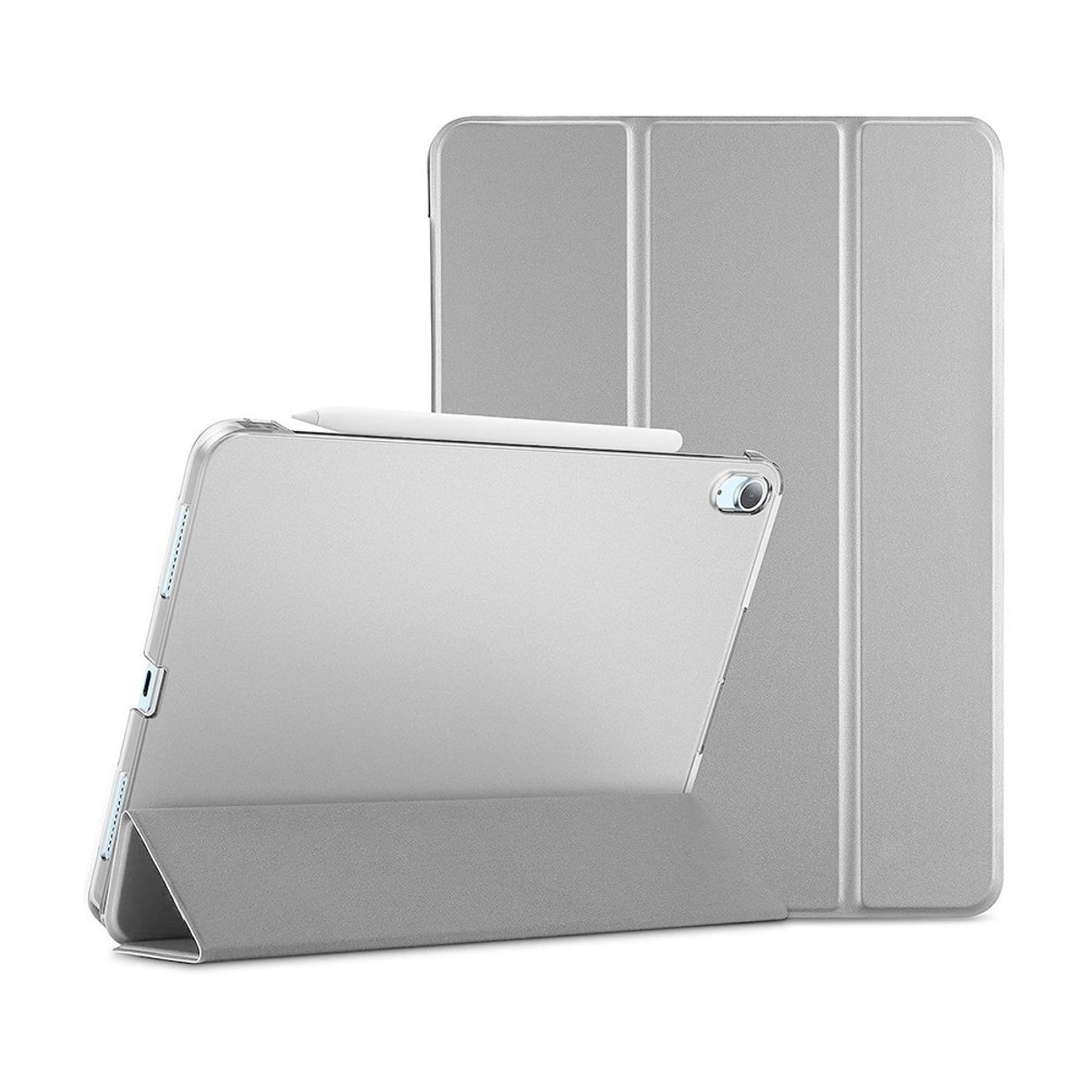 Etui Smart Cover à rabat avec support pour iPad Pro 11" / iPad Air 4 Et 5 (2020/2022) argent, EVETANE