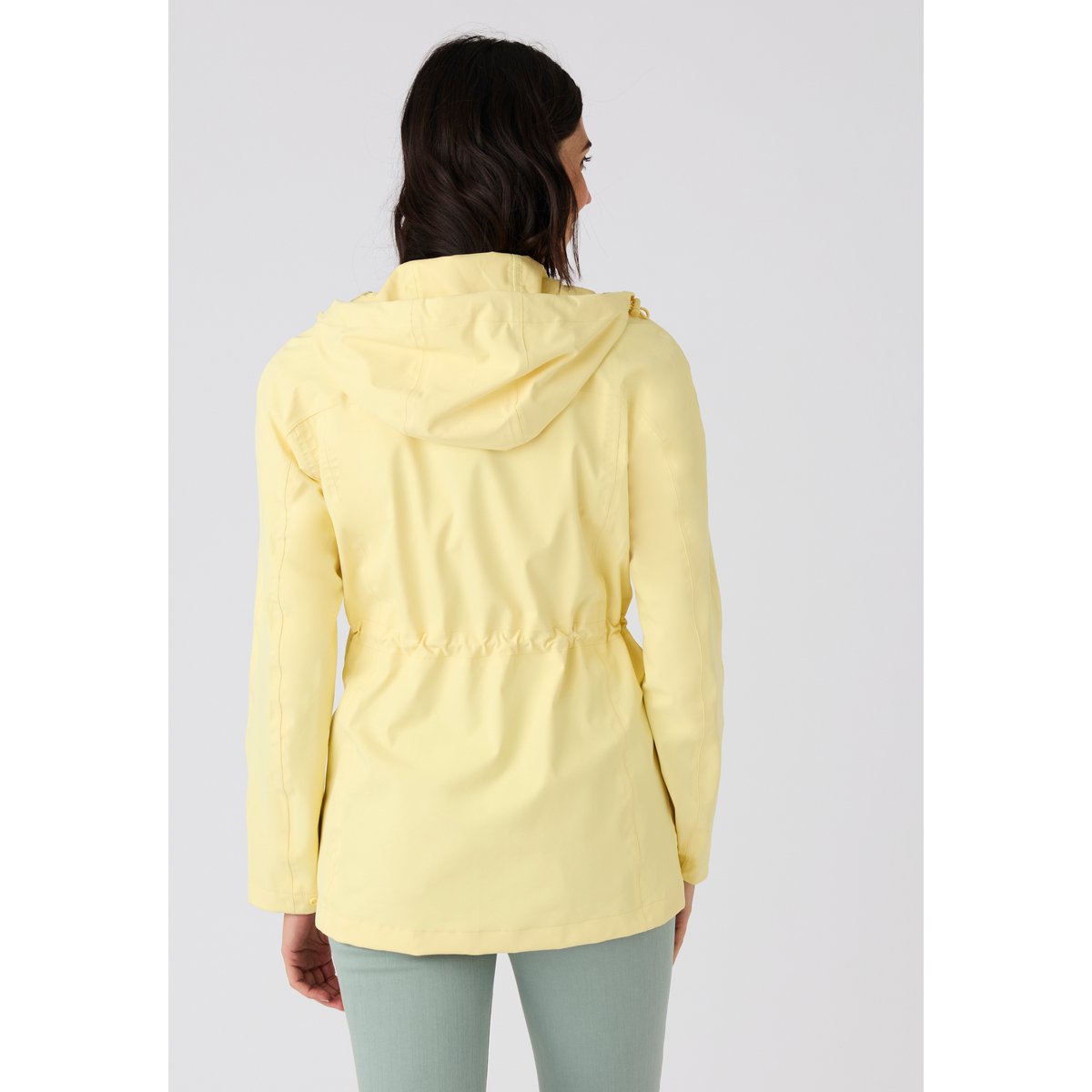 Parka courte RainProtect jaune pâle, DAMART