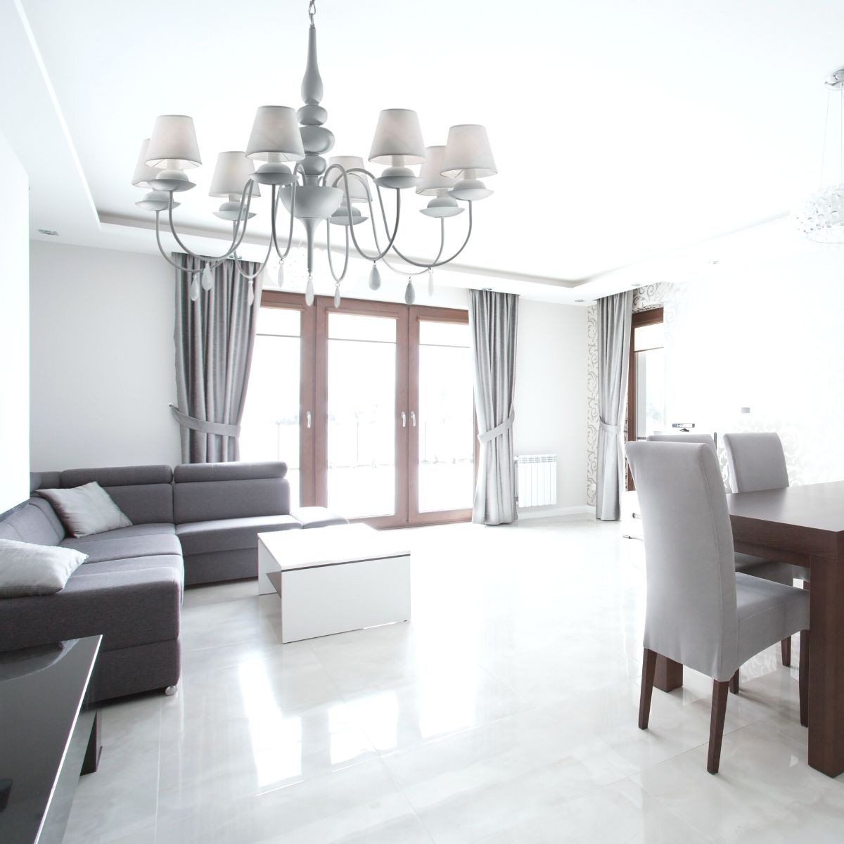 Lustre BLANCHE blanc, IDEAL LUX