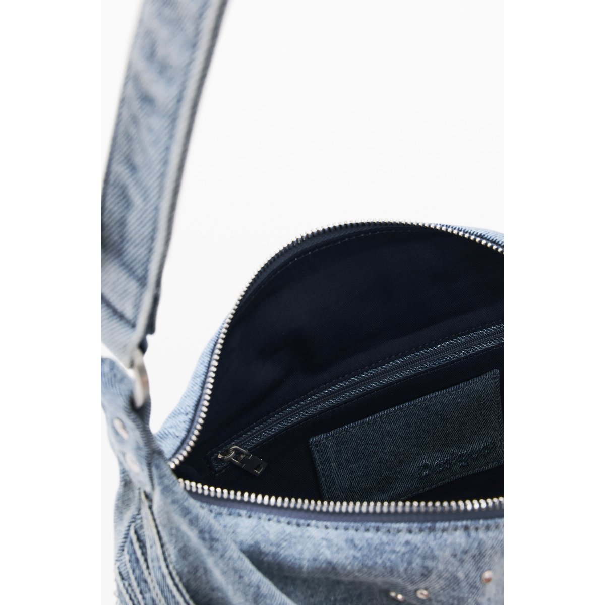 Sac en denim moyen bleu, DESIGUAL