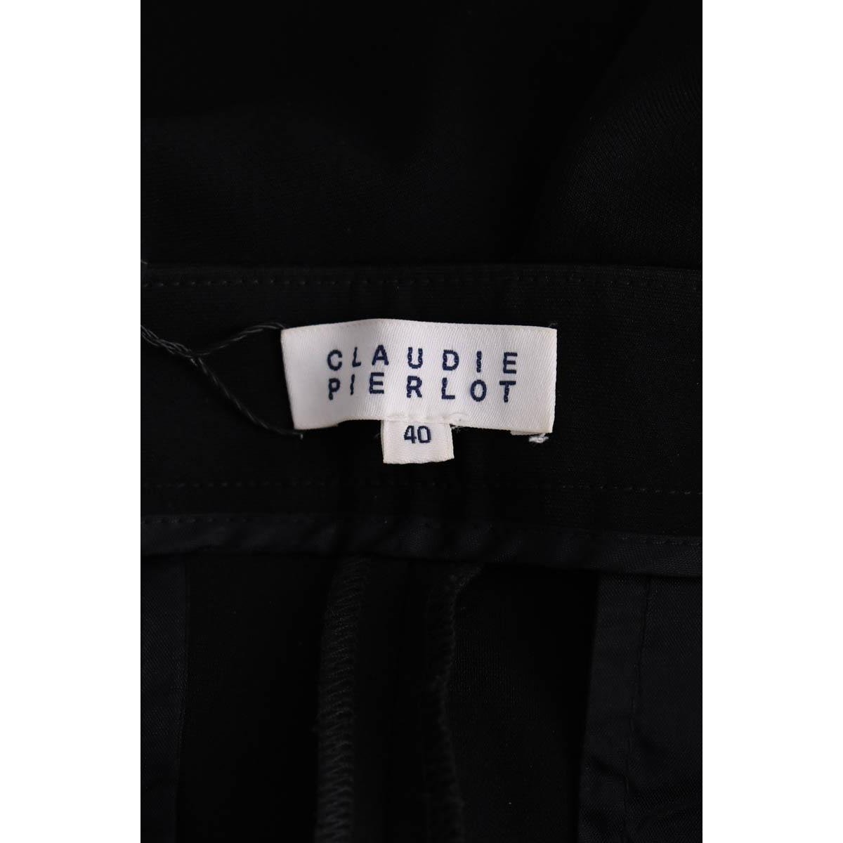 Pantalon droit - Très Bon État noir, CLAUDIE PIERLOT