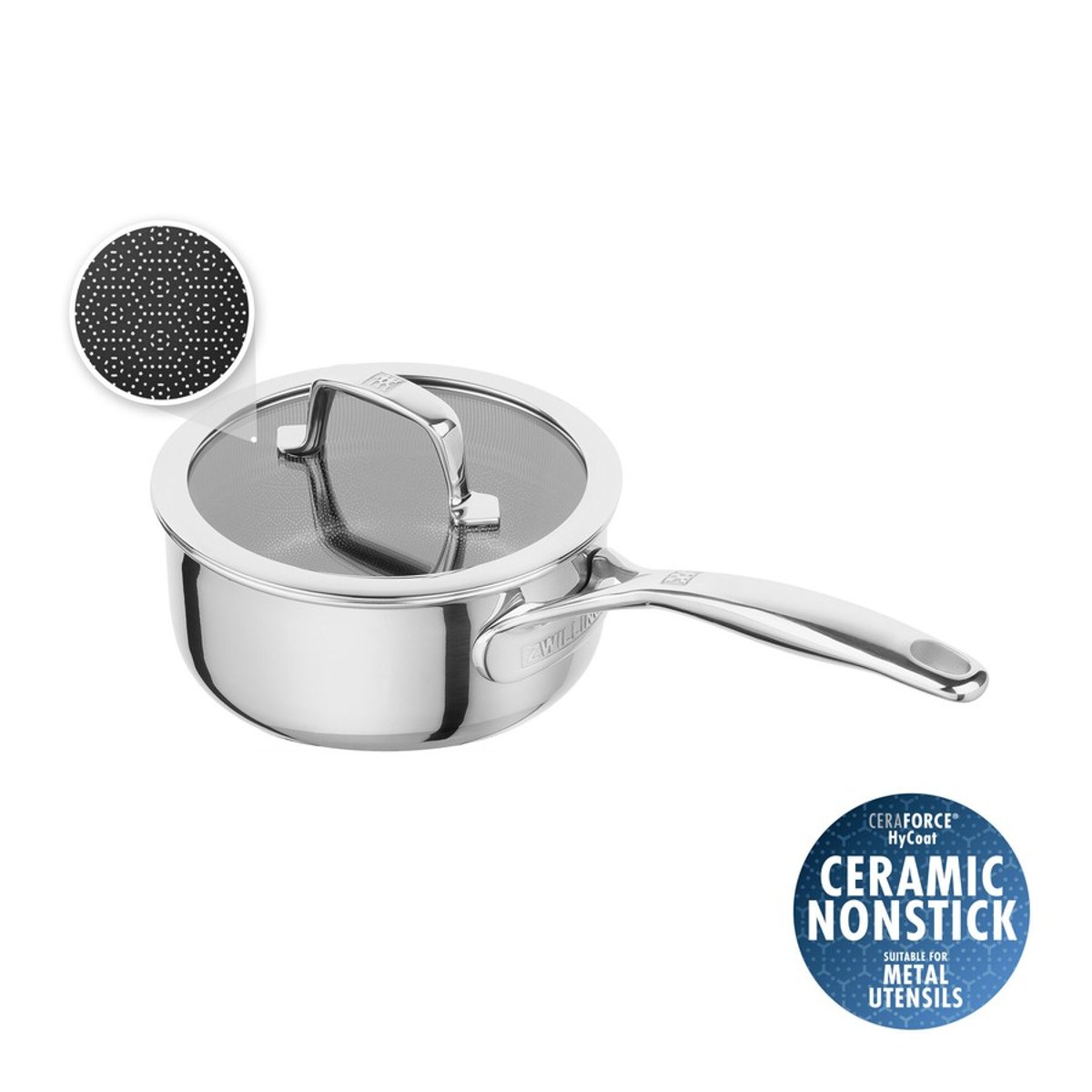 Casserole 16 cm, Inox 18/10, Argent couleur unique, ZWILLING