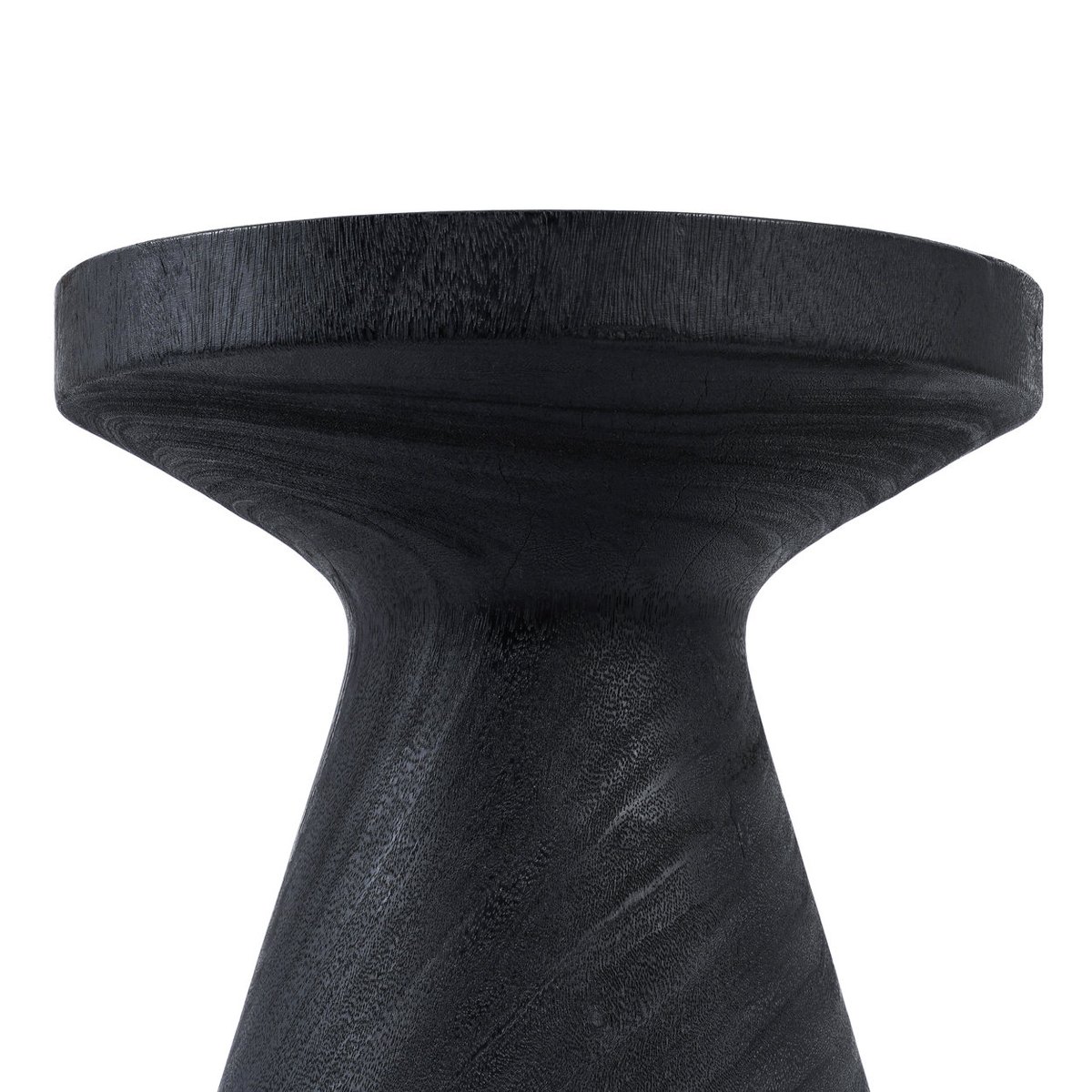 Table d’appoint en suar GRAVITY noir, BAZAR BIZAR