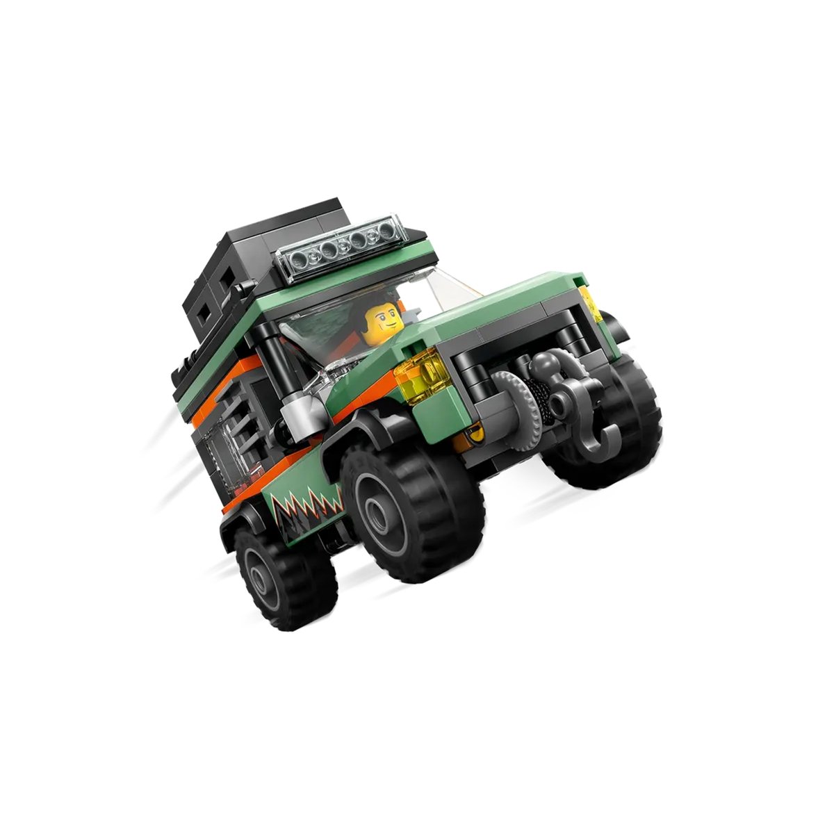 Le camion 4x4 tout-terrain multicolore, LEGO