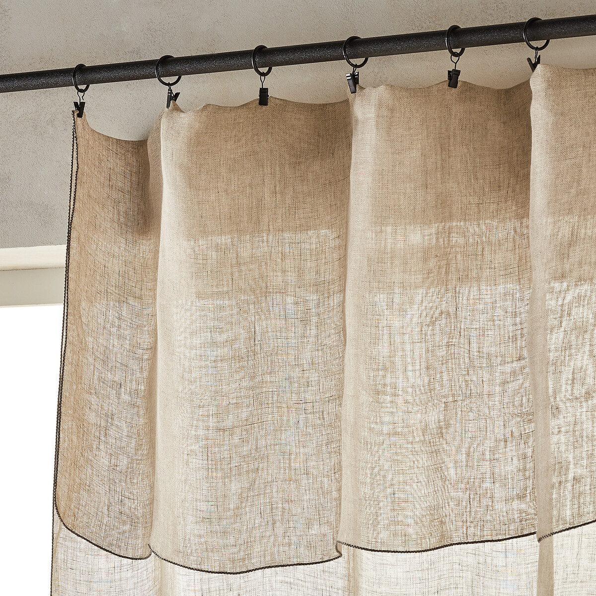 Noctuelle Linen Voile Curtain natural, AM.PM