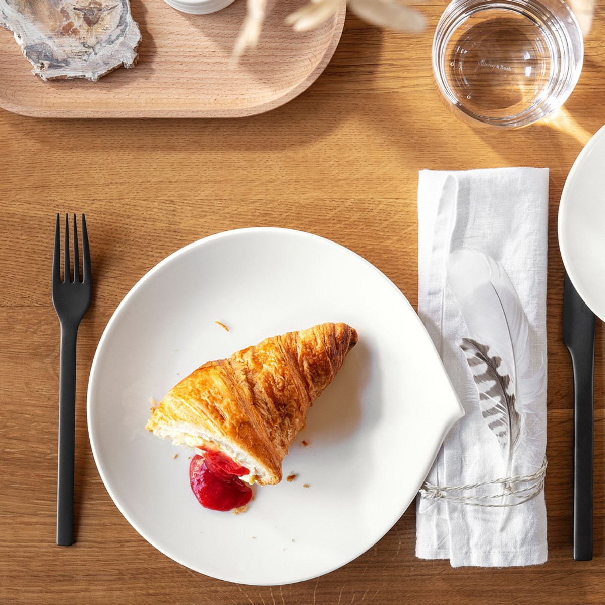 Assiette Dessert FLOW blanc, VILLEROY & BOCH