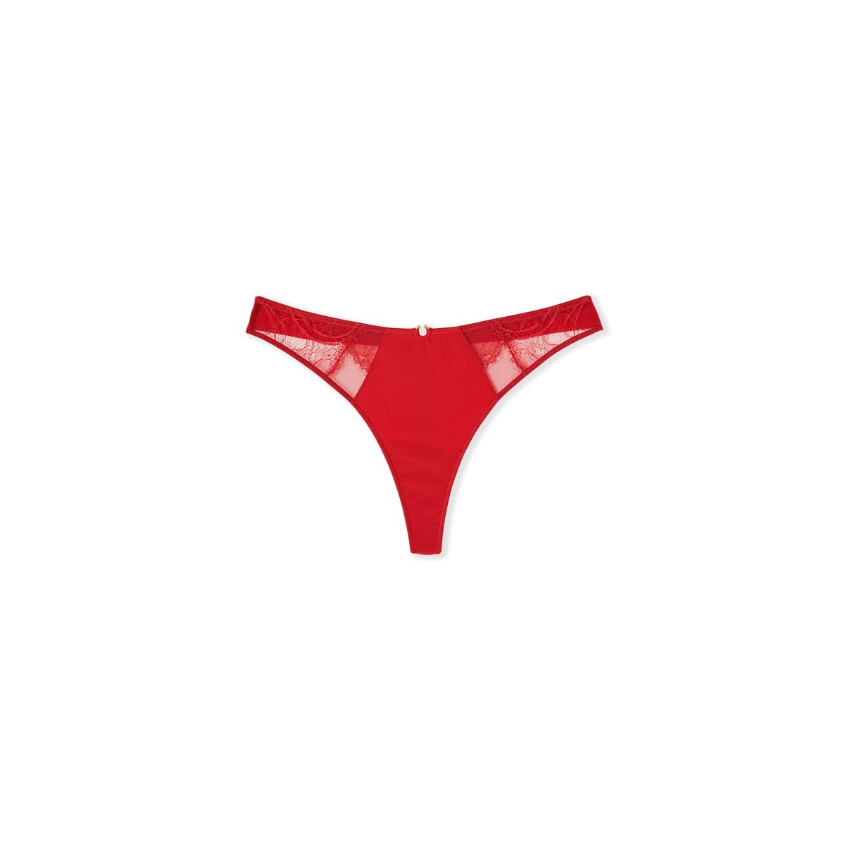String en dentelle VERTIGE rouge, ETAM