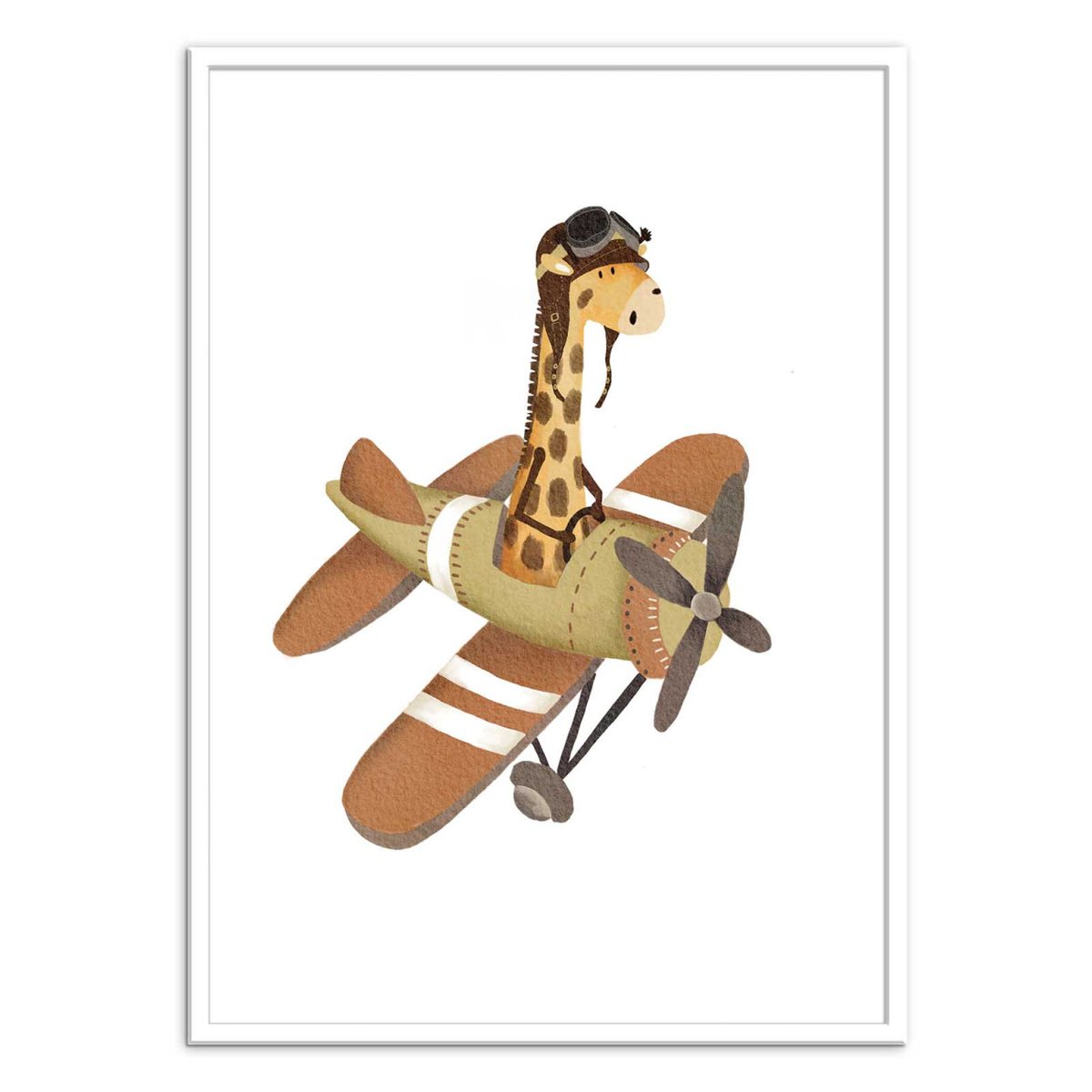 Affiche d'art - Geoffrey Flying - Urchin Bay couleur unique, WALL EDITIONS