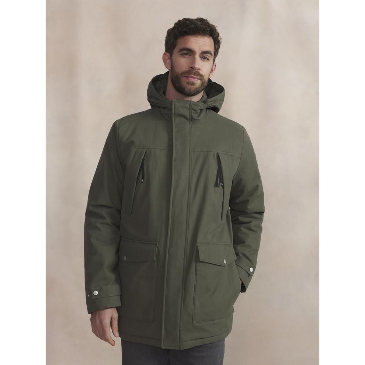 Blouson imperméable NAFIRVES lichen, TBS