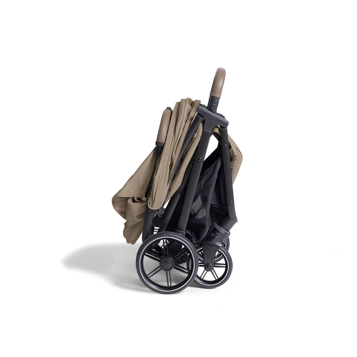 Poussette trio Parcel LX Signature Sandstone + siège auto i-Level Pro Signature Sandstone beige + nacelle Ramble Shale noir couleur unique, JOIE