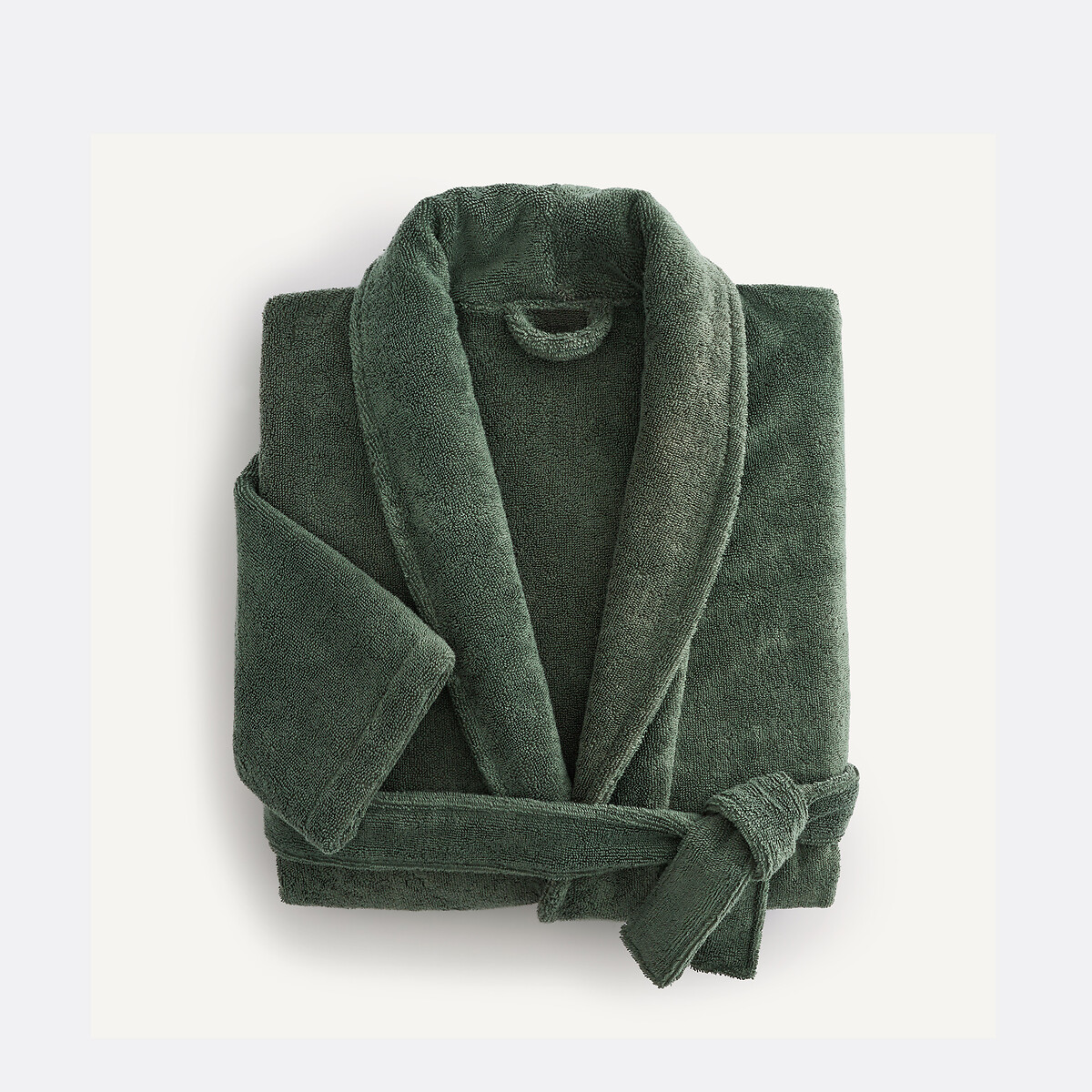 Peignoir de bain mixte 550 g/m², LEON vert cyprès, AM.PM