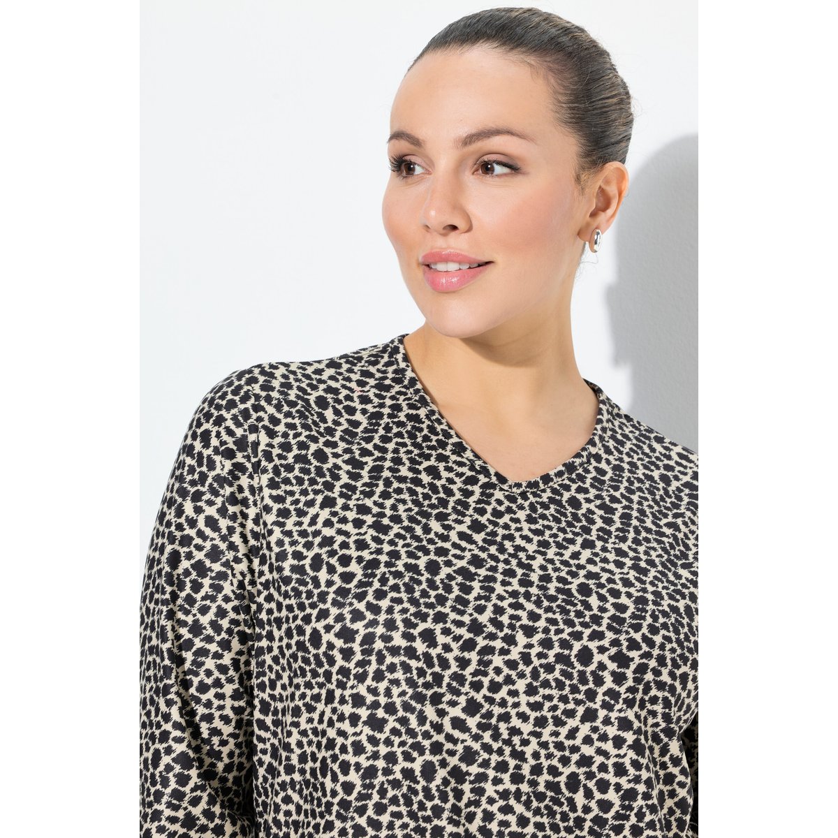 T-shirt technique de ski à col noir, ULLA POPKEN