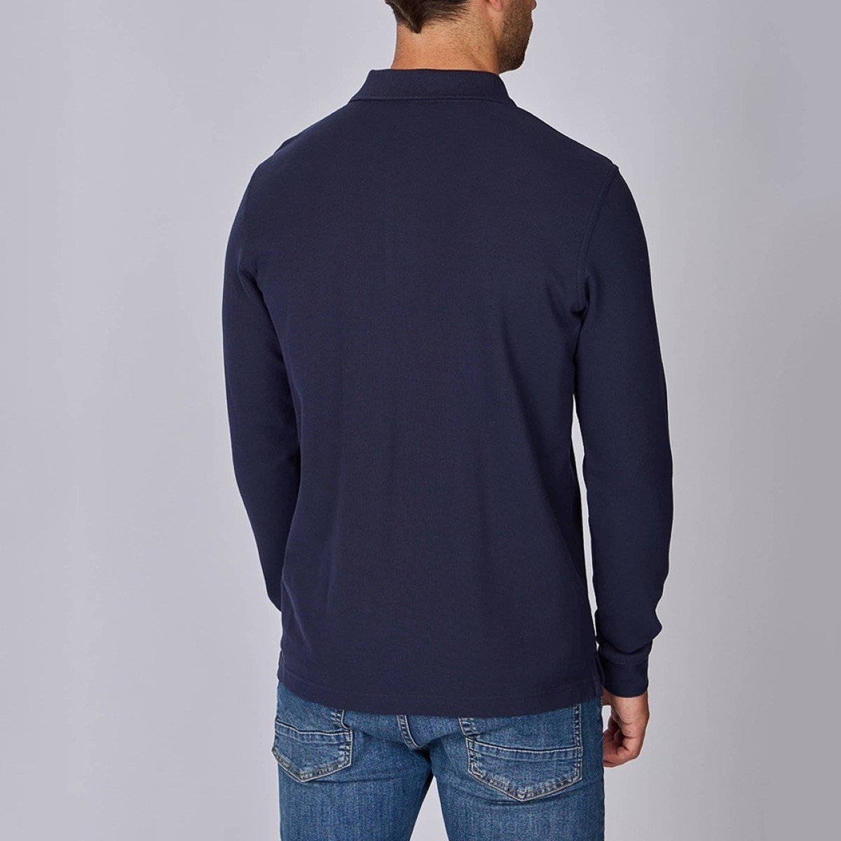 Polo Edmond bleu marine, MISE AU GREEN