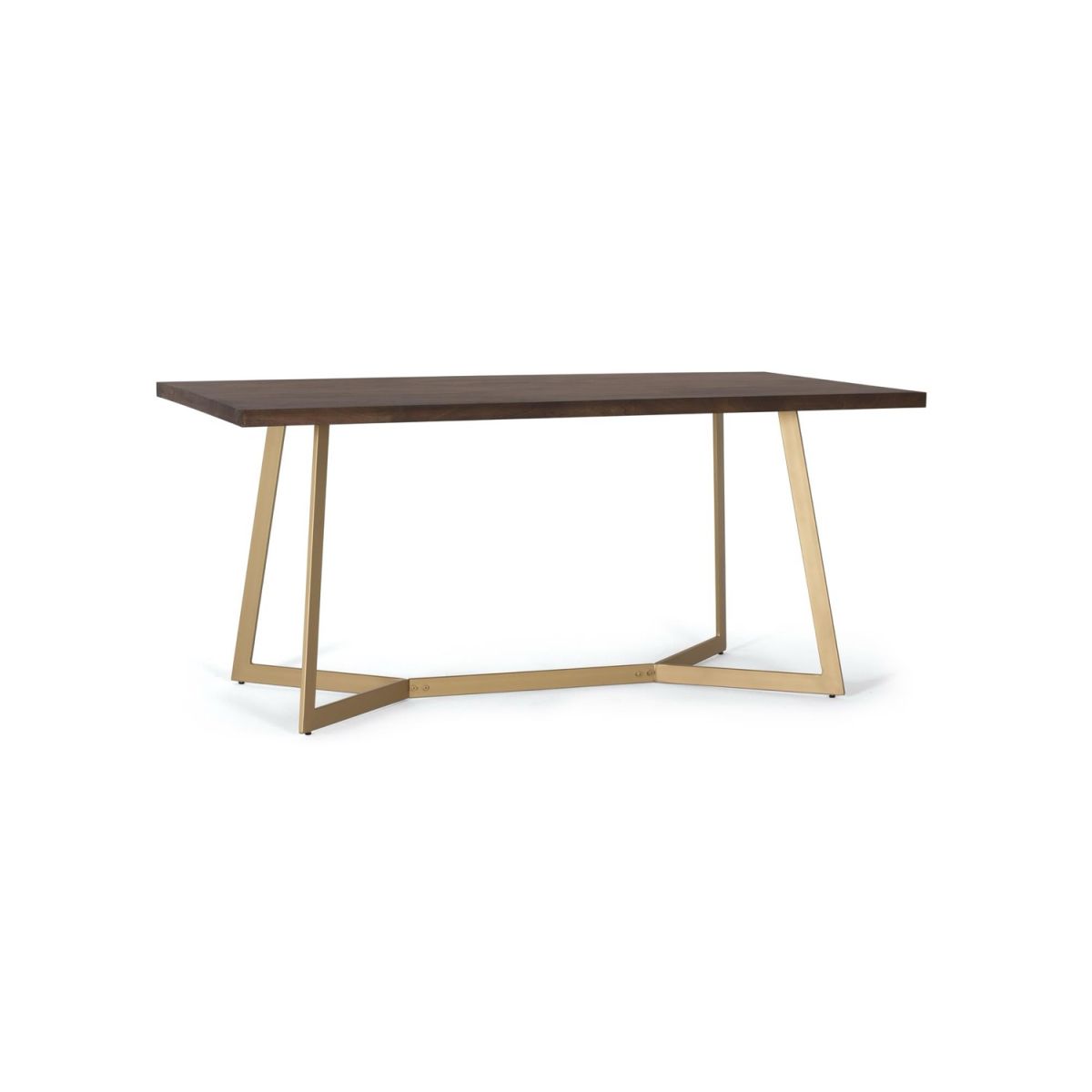 Table à manger Bois Marron - KARIANNE marron, DECORATION D’AUTREFOIS