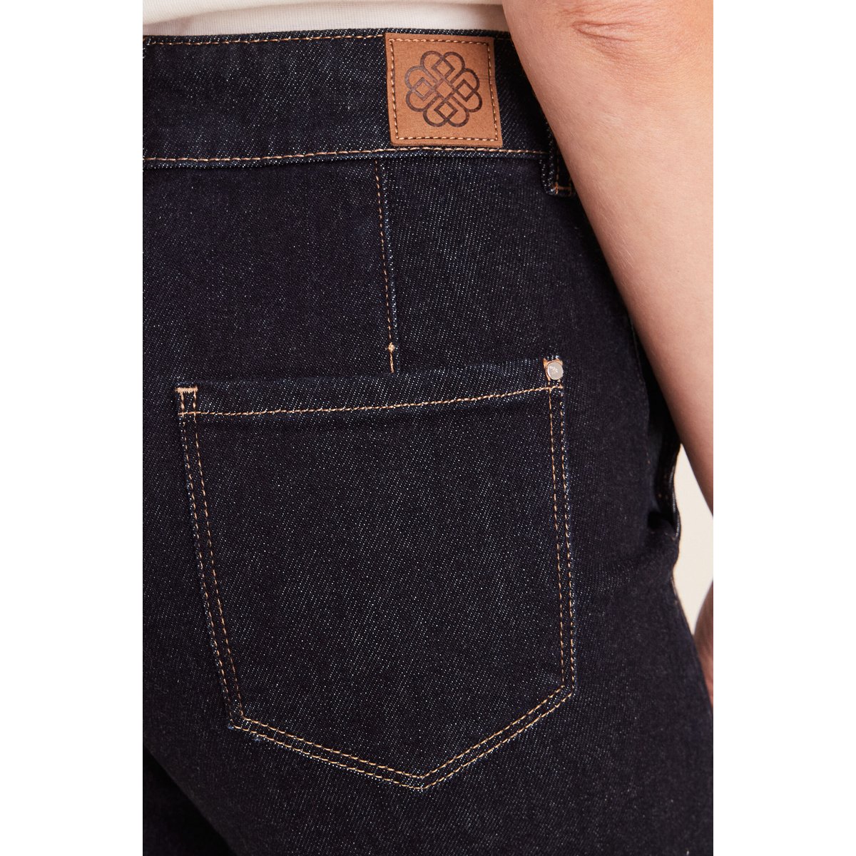 Jean taille haute denim brut, BREAL