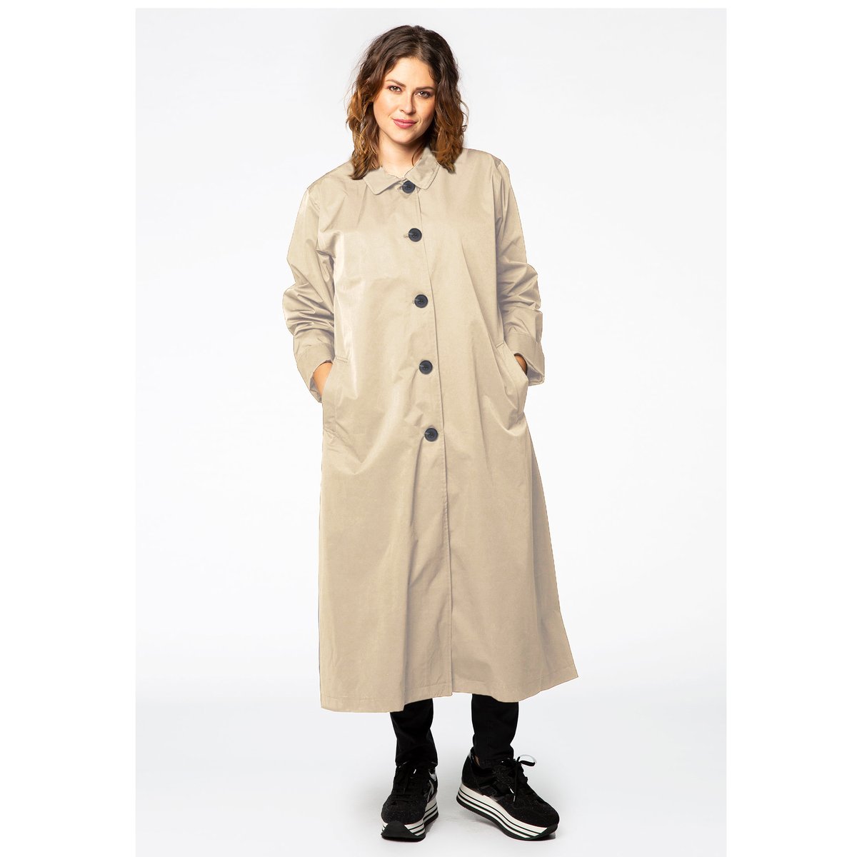 imperméable Avec des boutons marron, YOEK