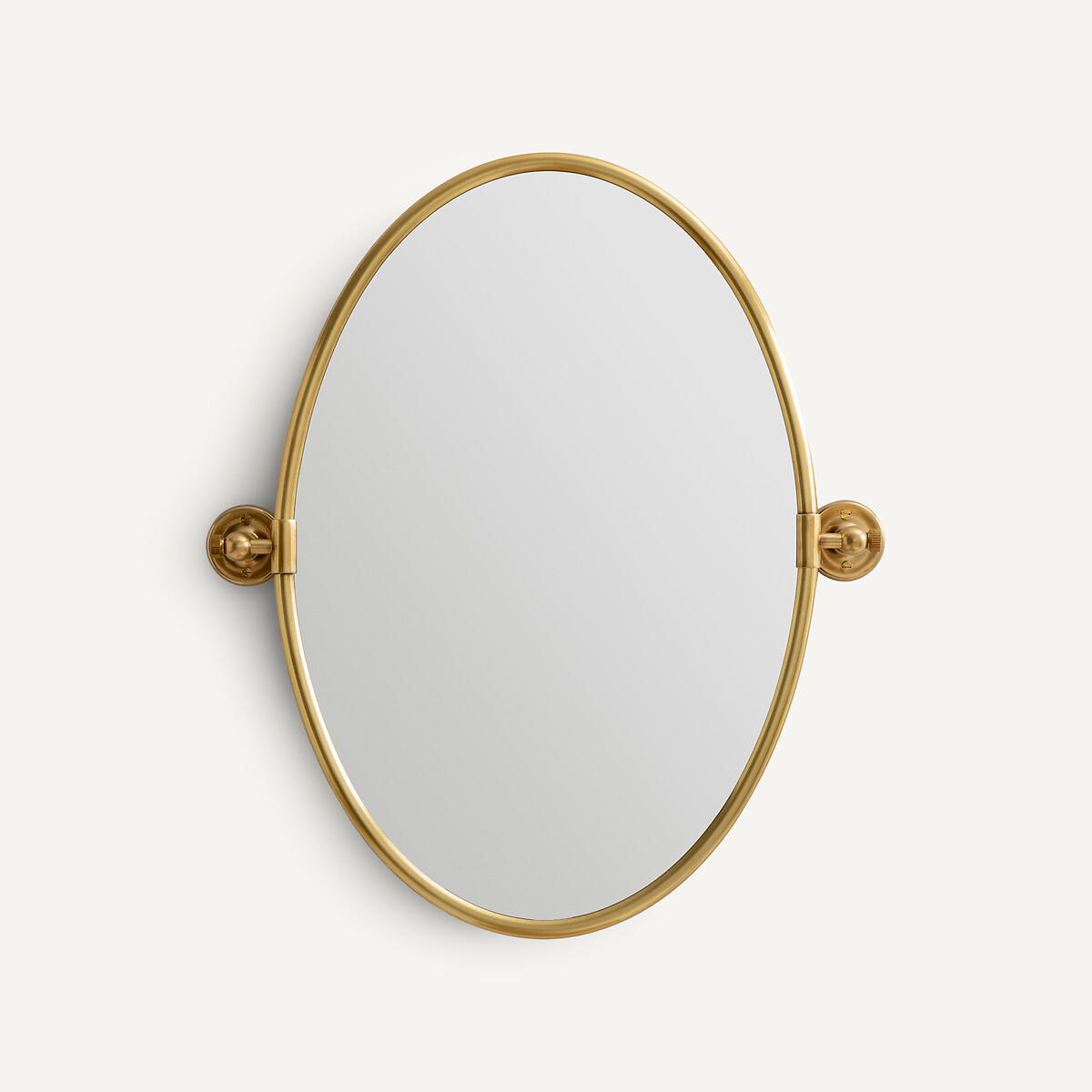 Specchio ovale girevole H65 cm, Cassandre ottone, AM.PM