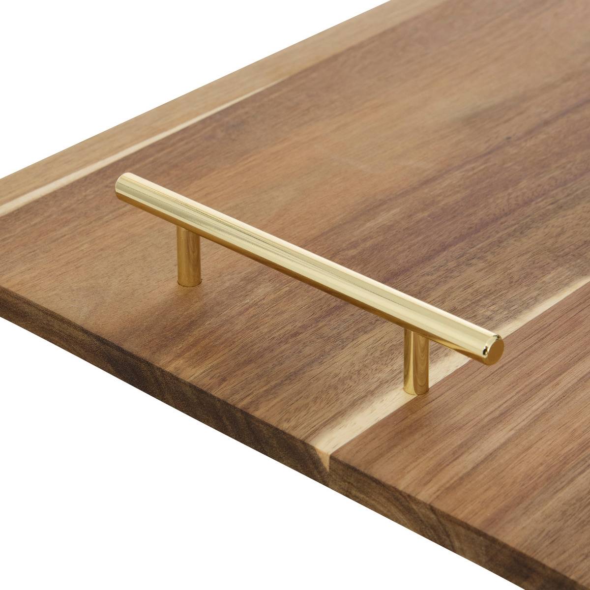Plateau de présentation MINA GOLD marron, ATMOSPHERA