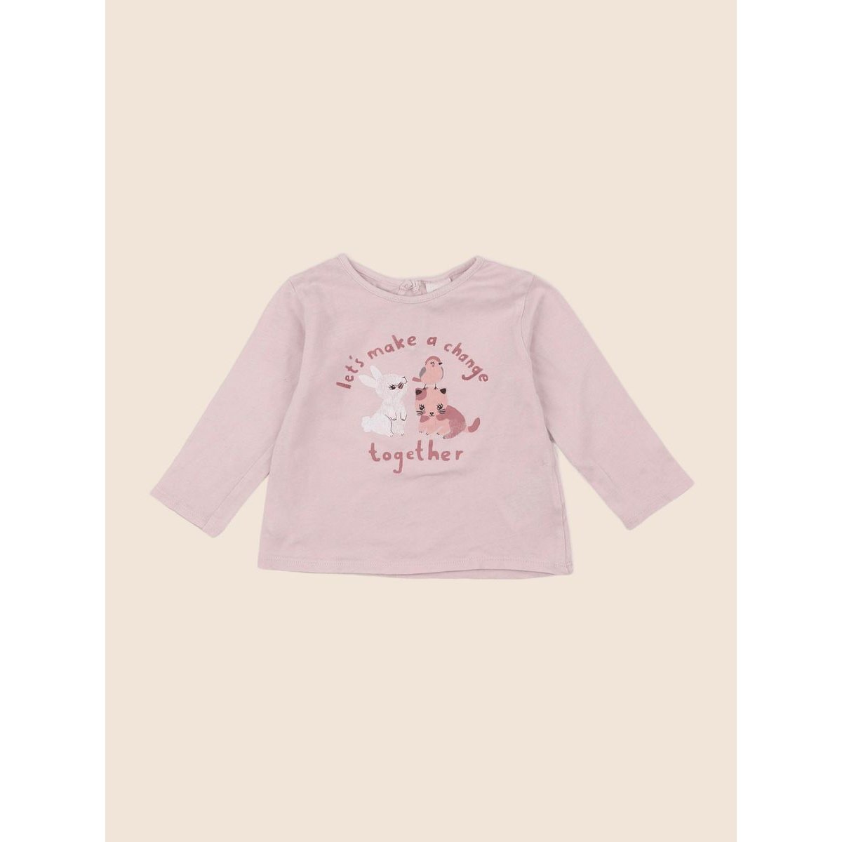 Tee-shirt - Bon état rose, H&M